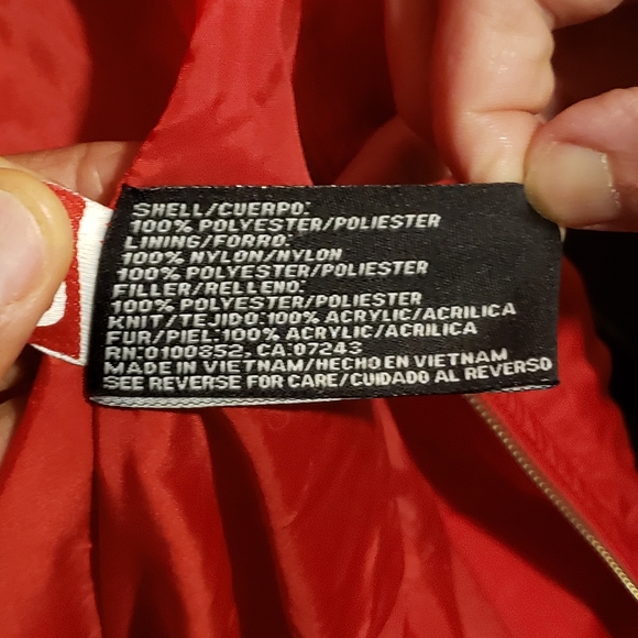 Eckōred Women's Winter Puffer Coat Heavy Warm Long Jacket With Fur Hood Size SP - Picture 6 of 16